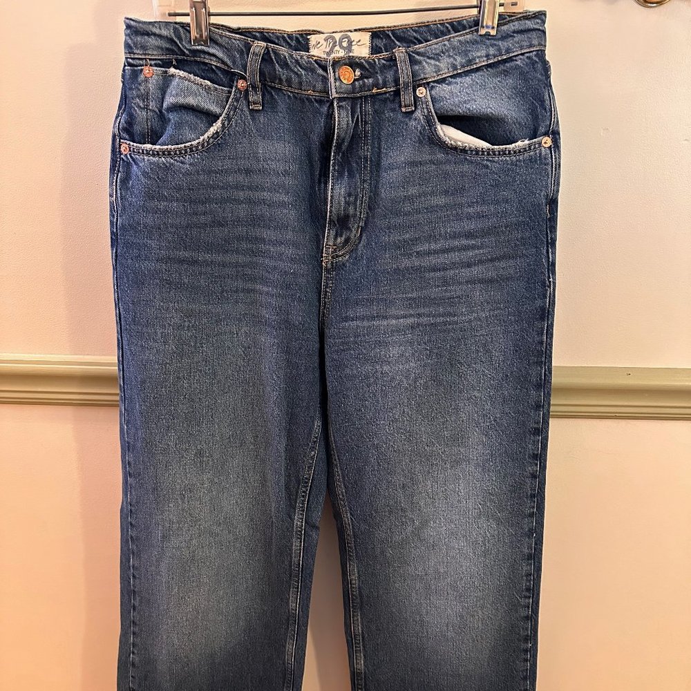 Free People - Straight Up Baggy Flare Jeans